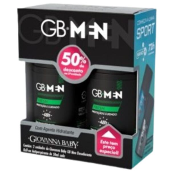 KIT DESOD GIOVANNA BABY ROLL-ON FRESH C/2UN
