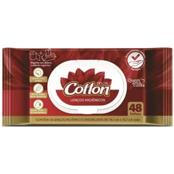 TOALHA UMED COTTON C/48UN