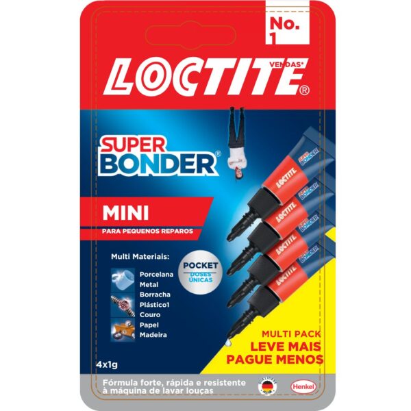 COLA SUPER BONDER MINI MULTIPACK 1G